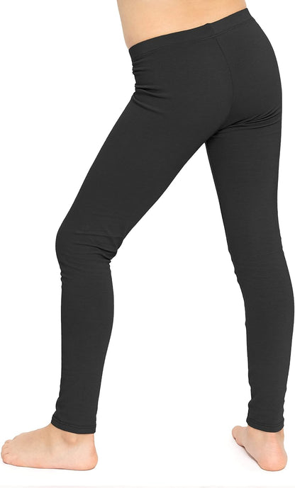 Oh so Soft Leggings for Girls Pants for Girls 2-16 Black